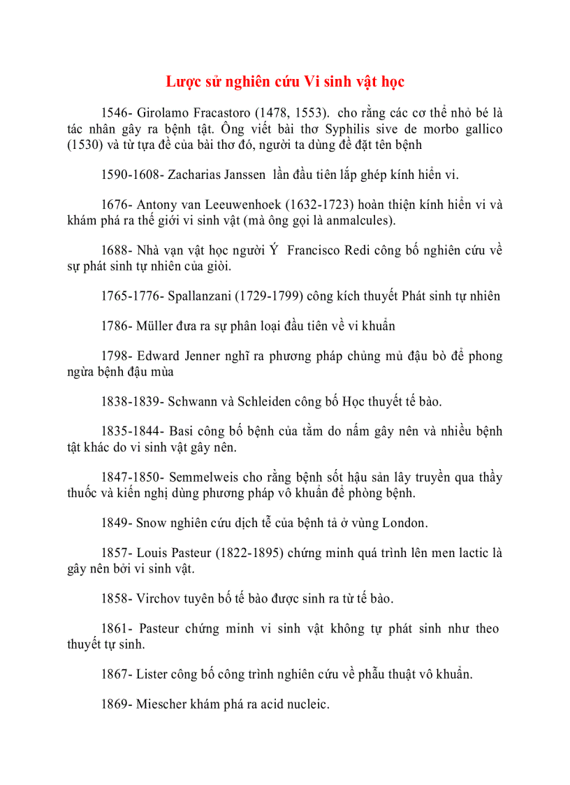 image for page Lược sử nghiên cứu Vi sinh vật học