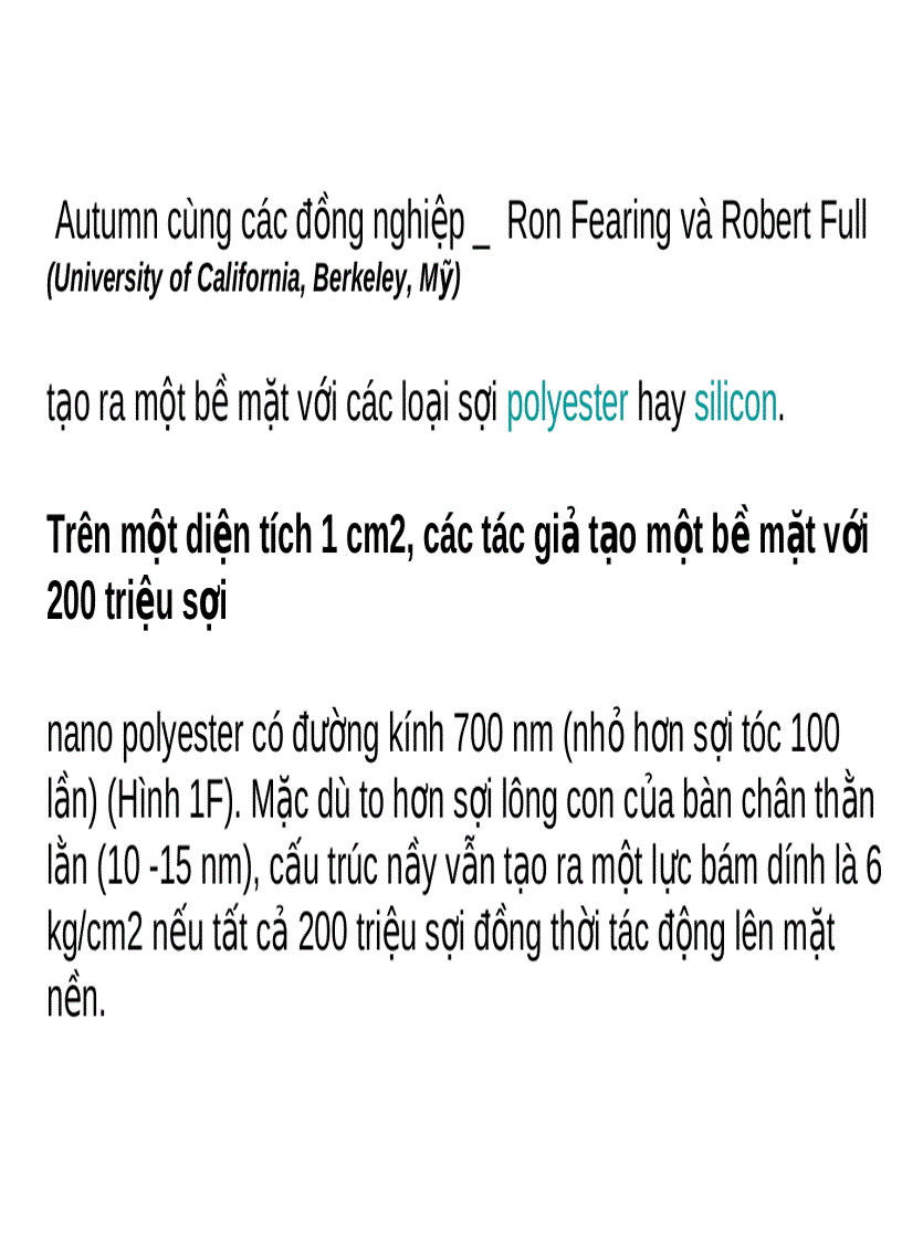 image for page Bàn chân thạch sùng Vật liệu Nano