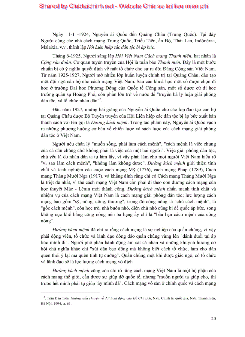 image for page Ebook giáo trình lịch sử đảng