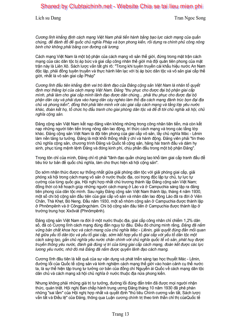 image for page Tài liệu lịch sử đảng CSVN