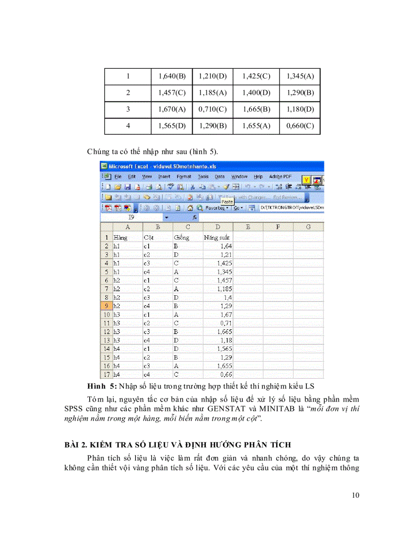 image for page Bài giảng Ứng dụng tin học trong thiết kế thí nghiệm và xử lý số liệu
