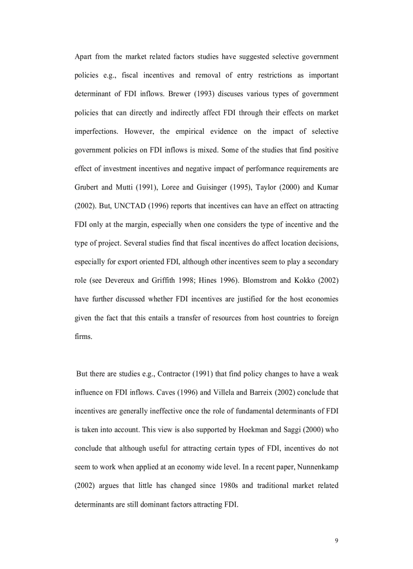 image for page Impact of Government Policies and Investment Agreements on FDI Inflows to Developing Countries An Empirical Evidence
