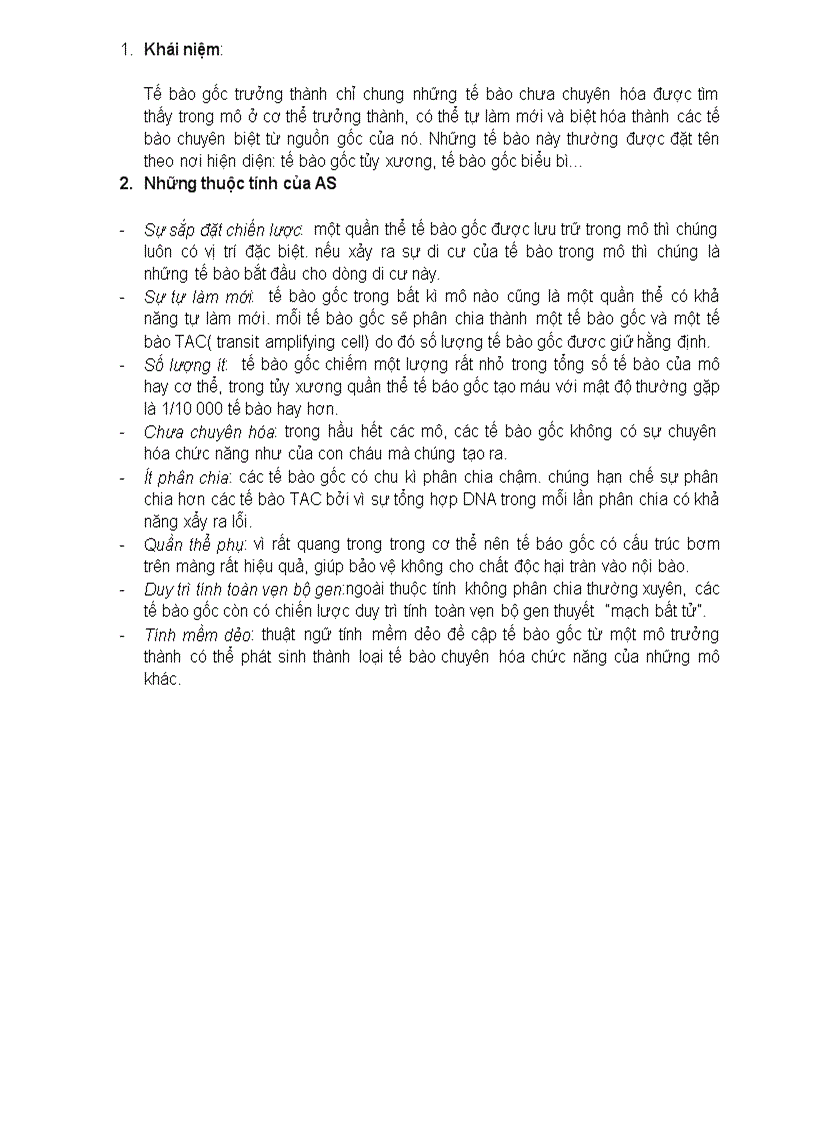 image for page Tế bào gốc trưởng thành