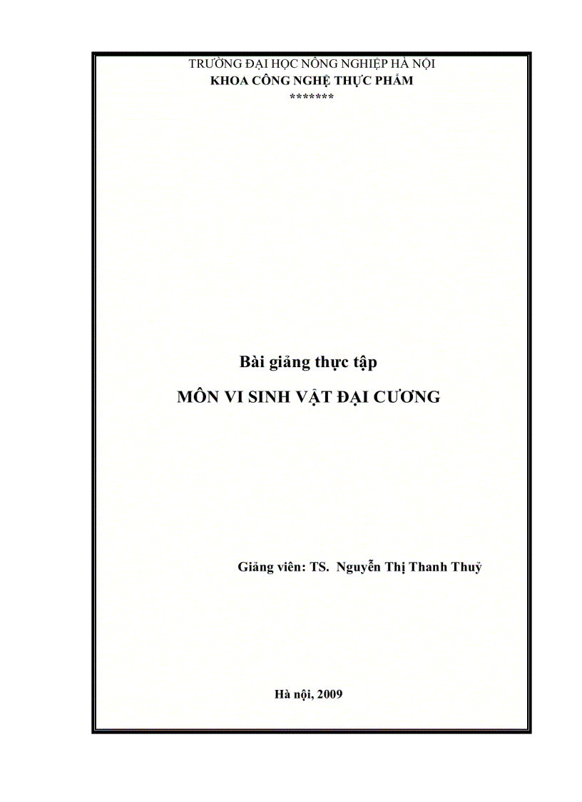 image for page Bài giảng thực tập môn vi sinh vật đại cương