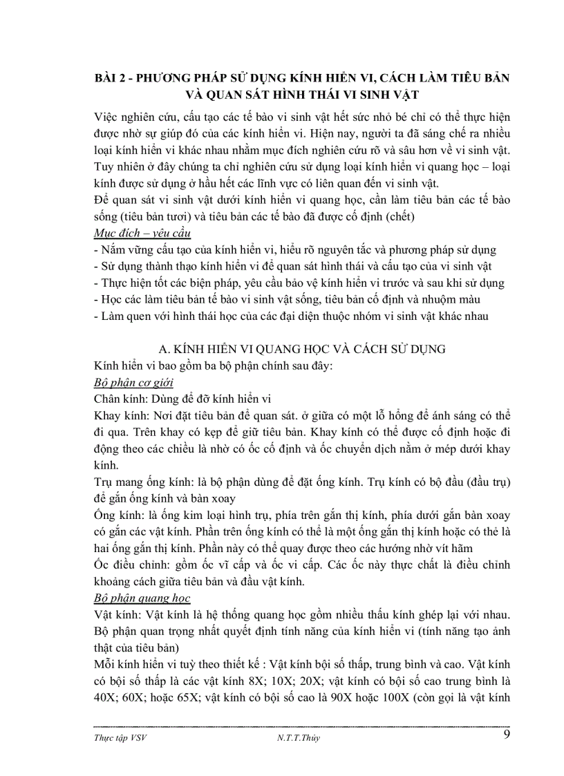 image for page Bài giảng thực tập môn vi sinh vật đại cương