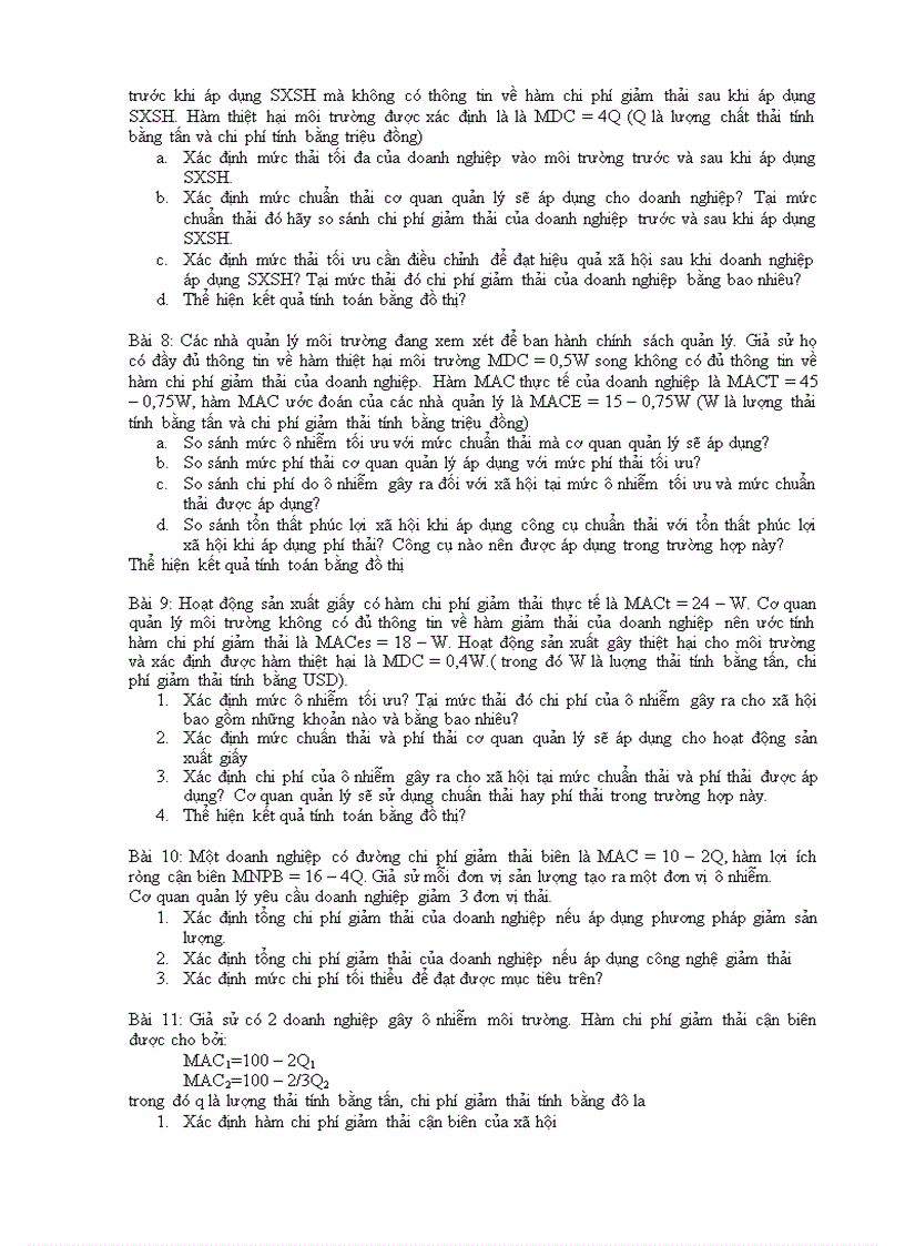 image for page Ôn tập kinh tế môi trường