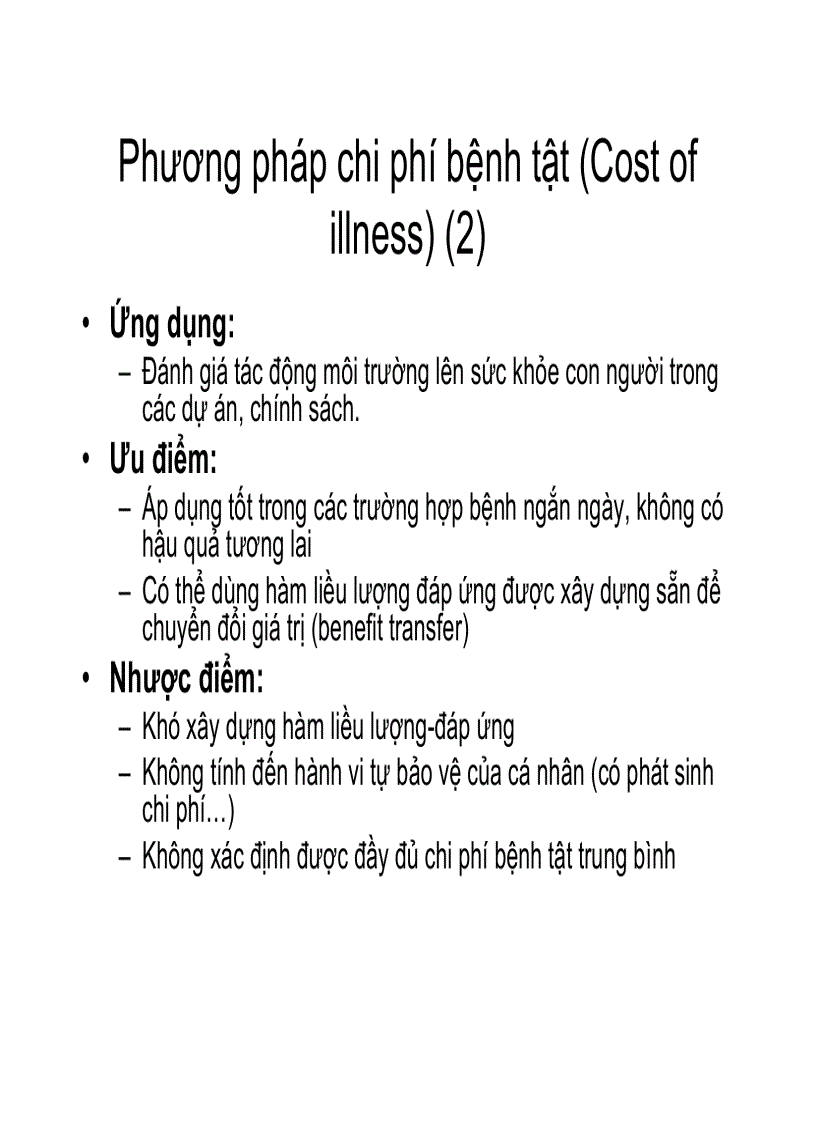 image for page Định giá giá trị kinh tế của tài nguyên và môi trường