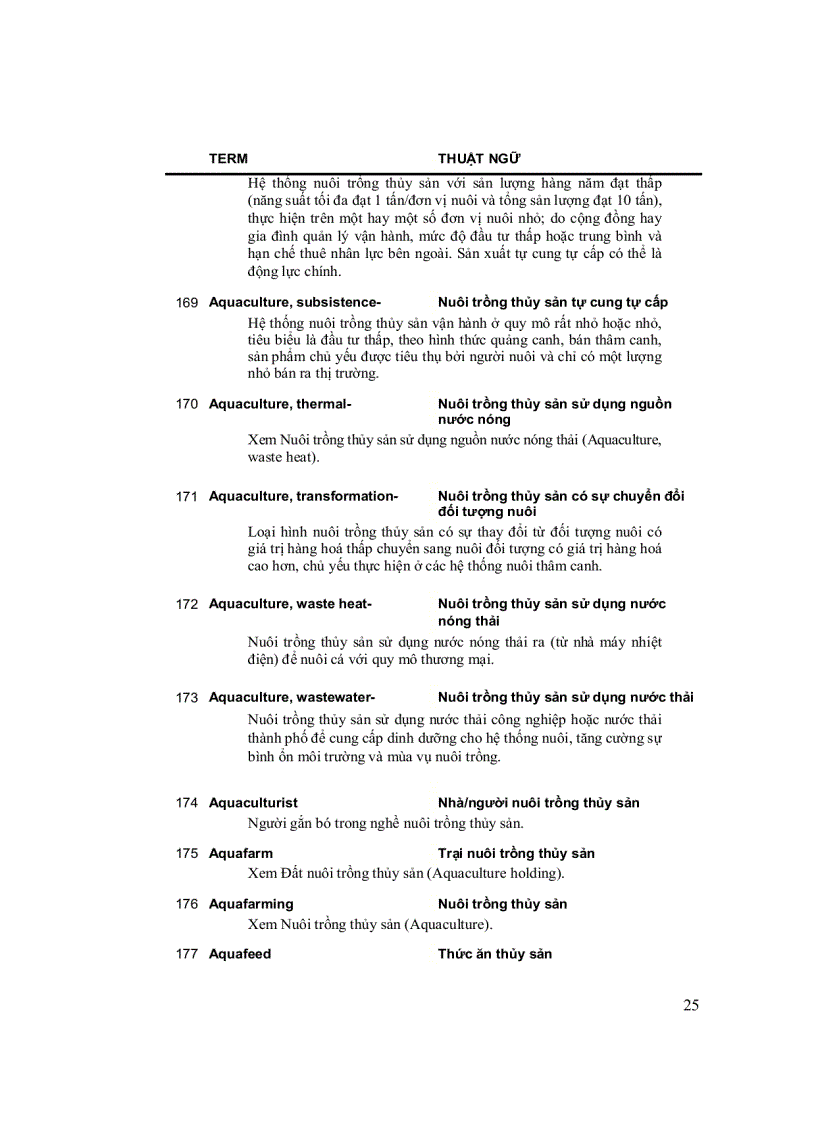 image for page Thuật ngữ nuôi trồng thủy sản