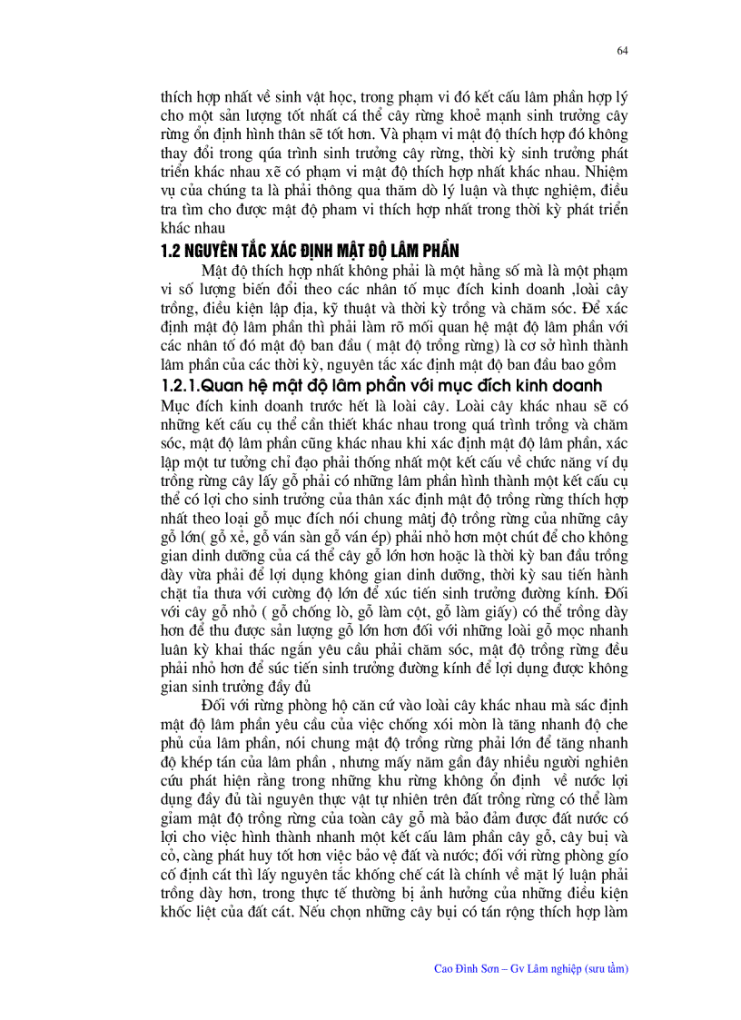 image for page Nguyên tắc xác định mật độ lâm phần