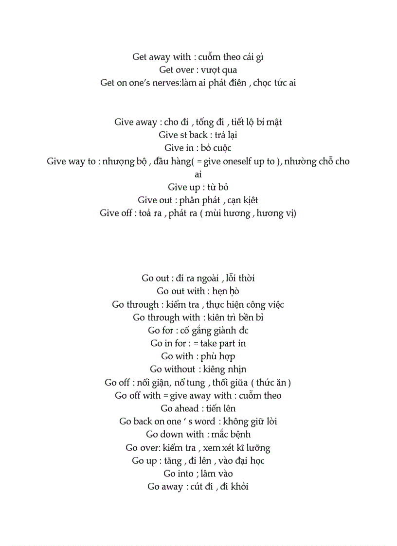 image for page Some commonly used english verb phrases