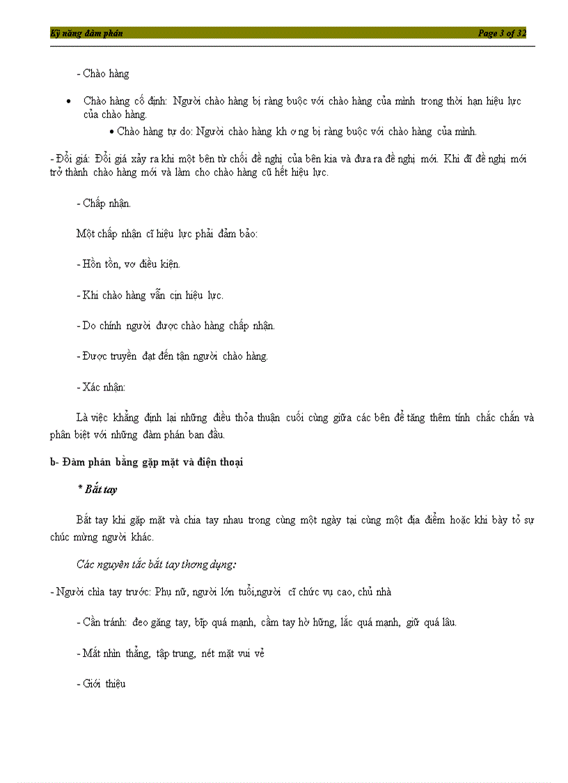 image for page Kỹ năng đàm phán