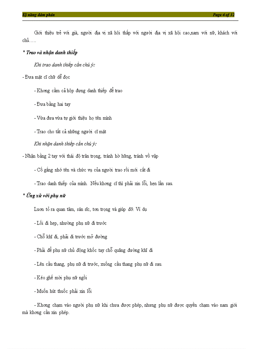 image for page Kỹ năng đàm phán