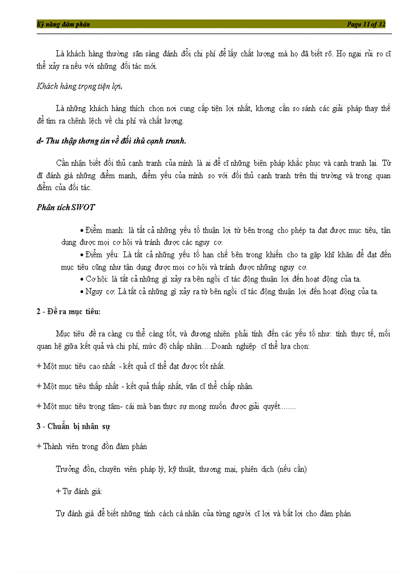 image for page Kỹ năng đàm phán