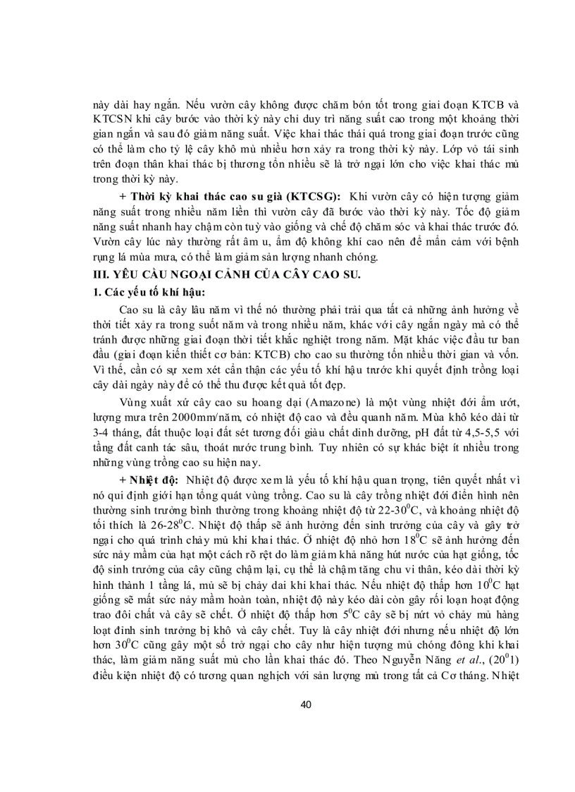 image for page Đặc điểm sinh trưởng phát triển và yêu cầu sinh thái của cây cao su