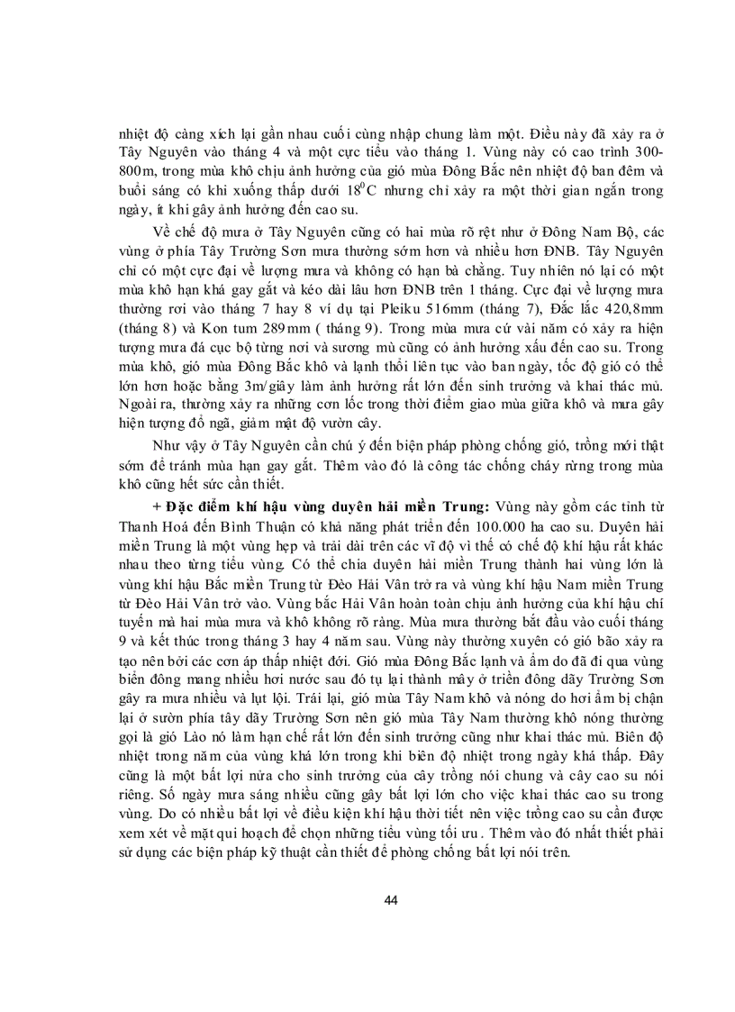 image for page Đặc điểm sinh trưởng phát triển và yêu cầu sinh thái của cây cao su