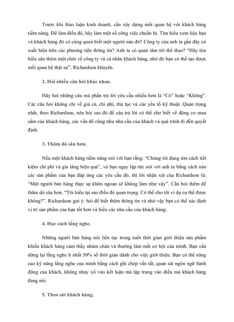 image for page 20 bí quyết bán hàng của doanh nhân Mỹ thành đạt