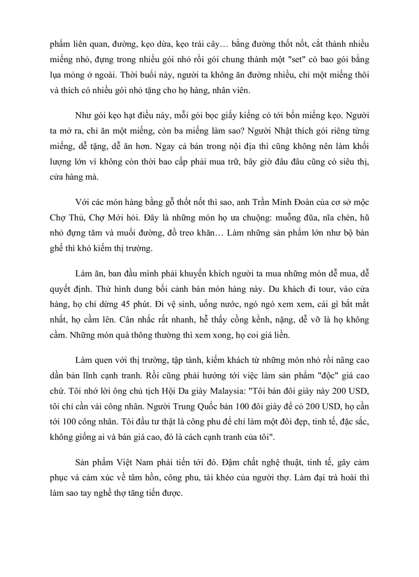 image for page 7 b&#237; quyết b&#225;n h&#224;ng mỹ nghệ cho du kh&#225;ch