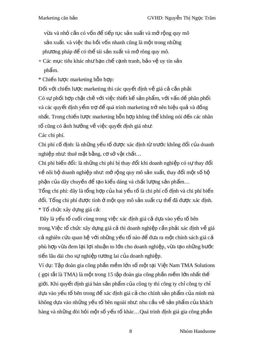 image for page Tầm quan trọng của giá