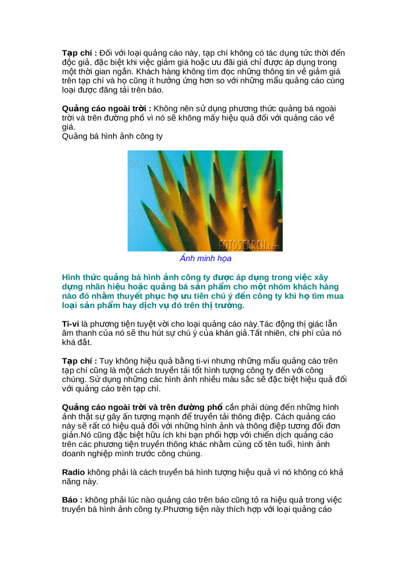 image for page Lựa chọn phương tiện quảng cáo thế nào cho hiệu quả