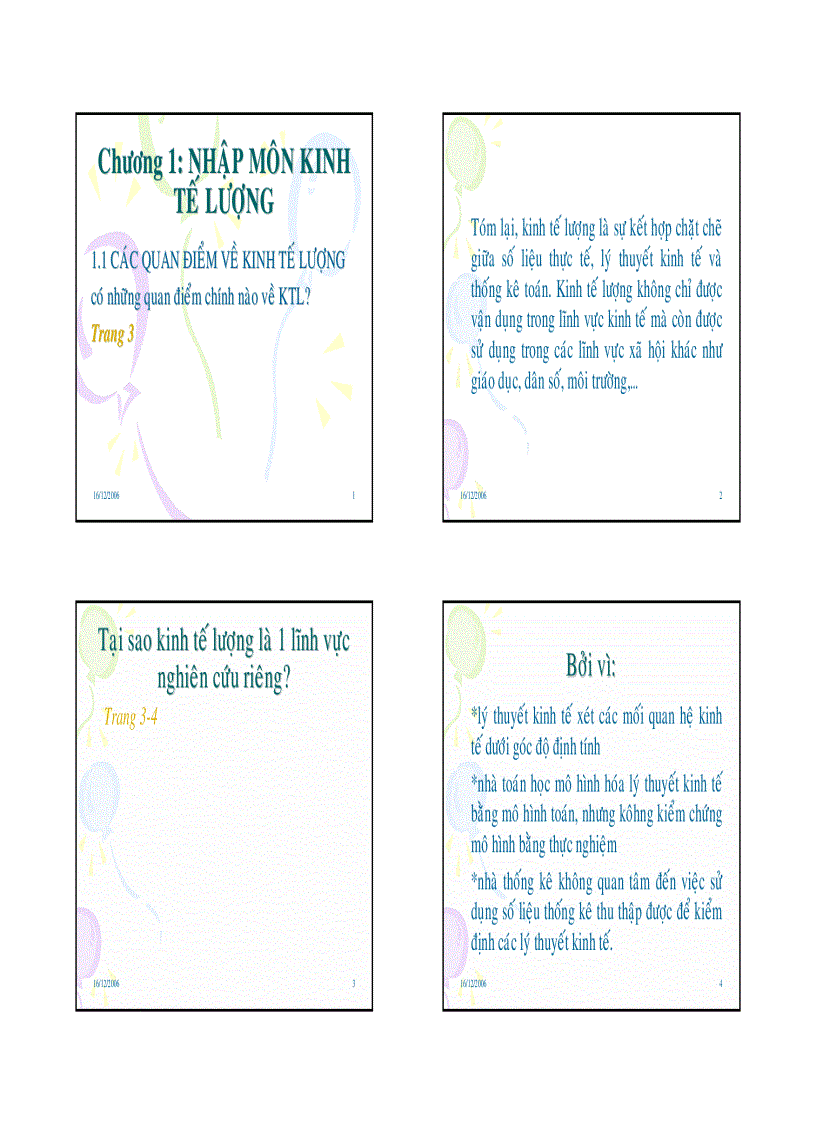 image for page Tổng quan kinh tế lượng