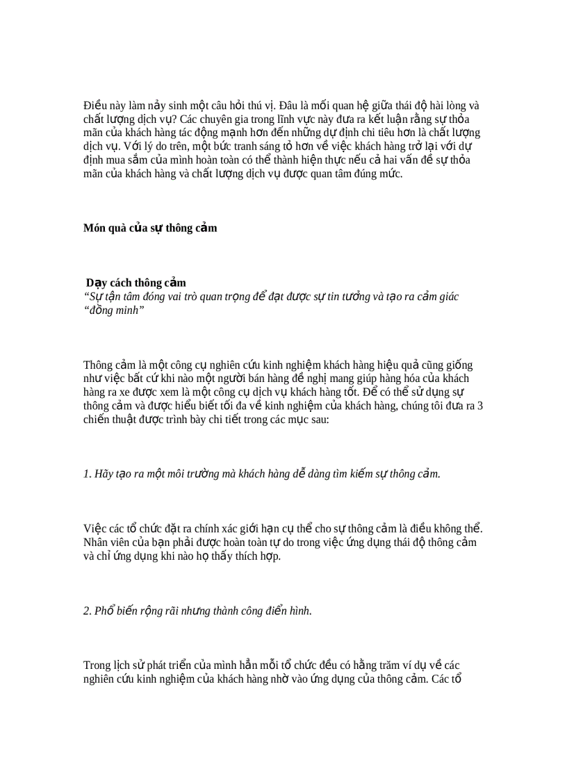 image for page Giá trị xúc cảm và việc quản lý các mối quan hệ với khách hàng