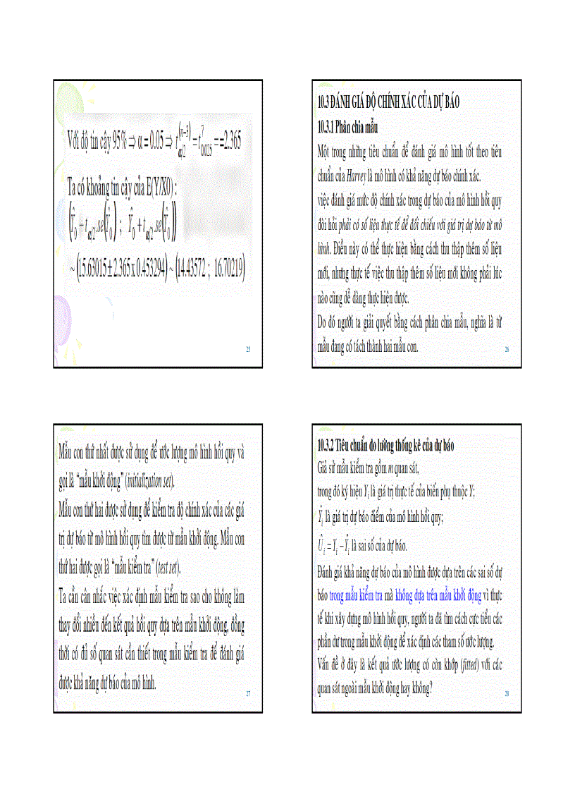 image for page Ứng dụng mô hình phân tích hồi quy trong dự báo