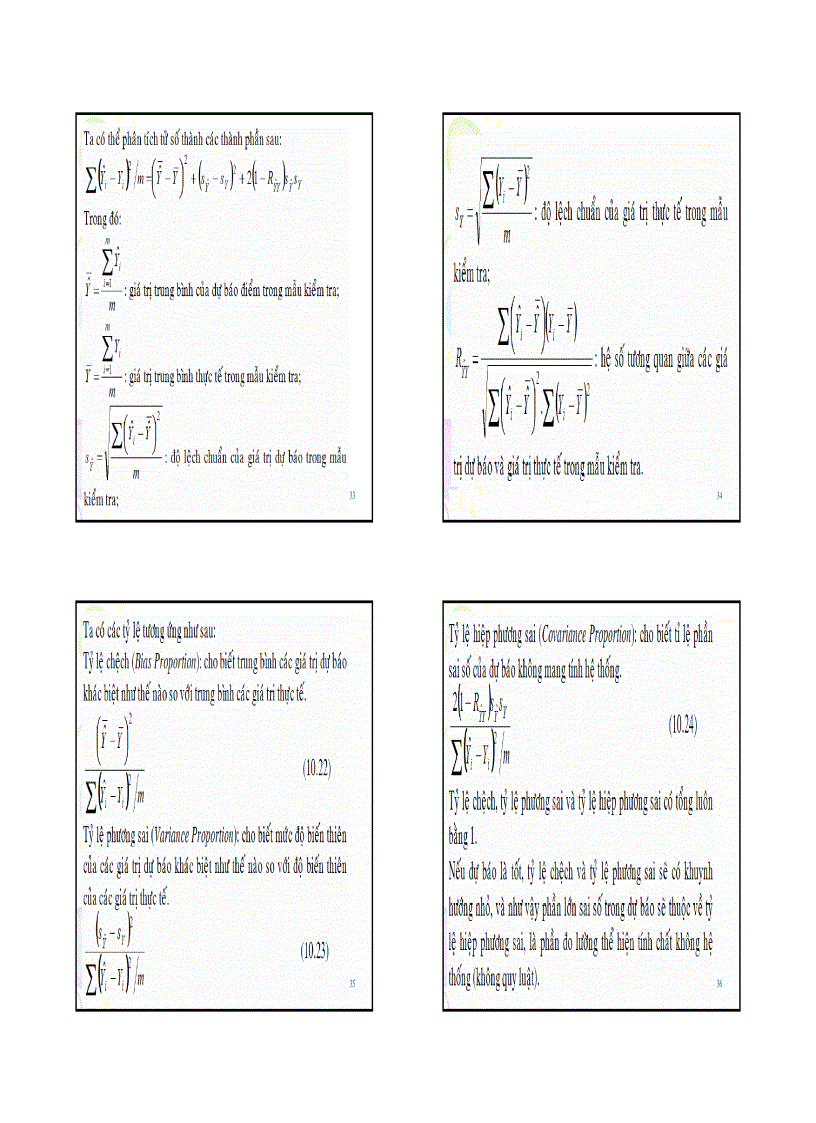 image for page Ứng dụng mô hình phân tích hồi quy trong dự báo