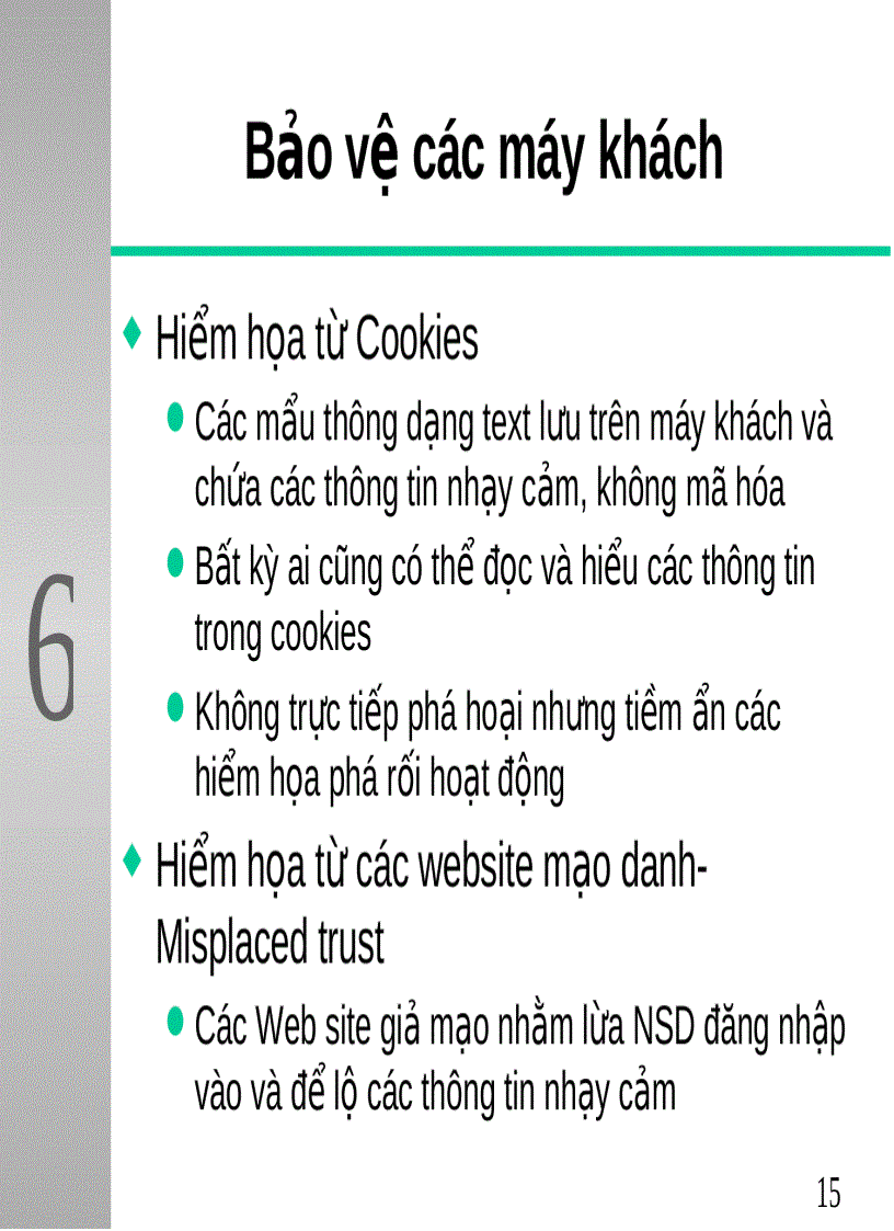 image for page Thực Hiện Bảo Mật trong Thương Mại Điện Tử