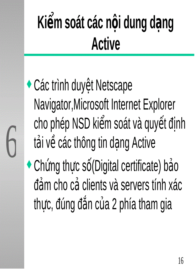 image for page Thực Hiện Bảo Mật trong Thương Mại Điện Tử