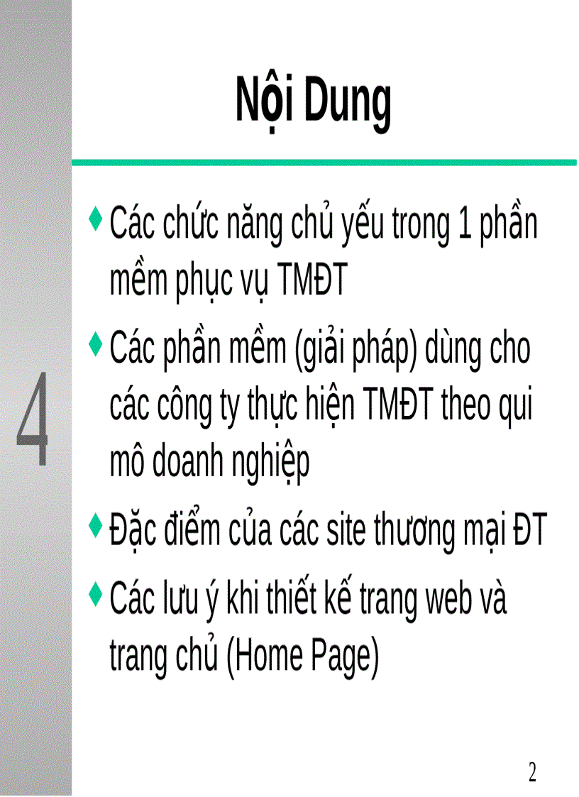 image for page Các phần mềm phục vụ TMĐT Electronic Commerce Software