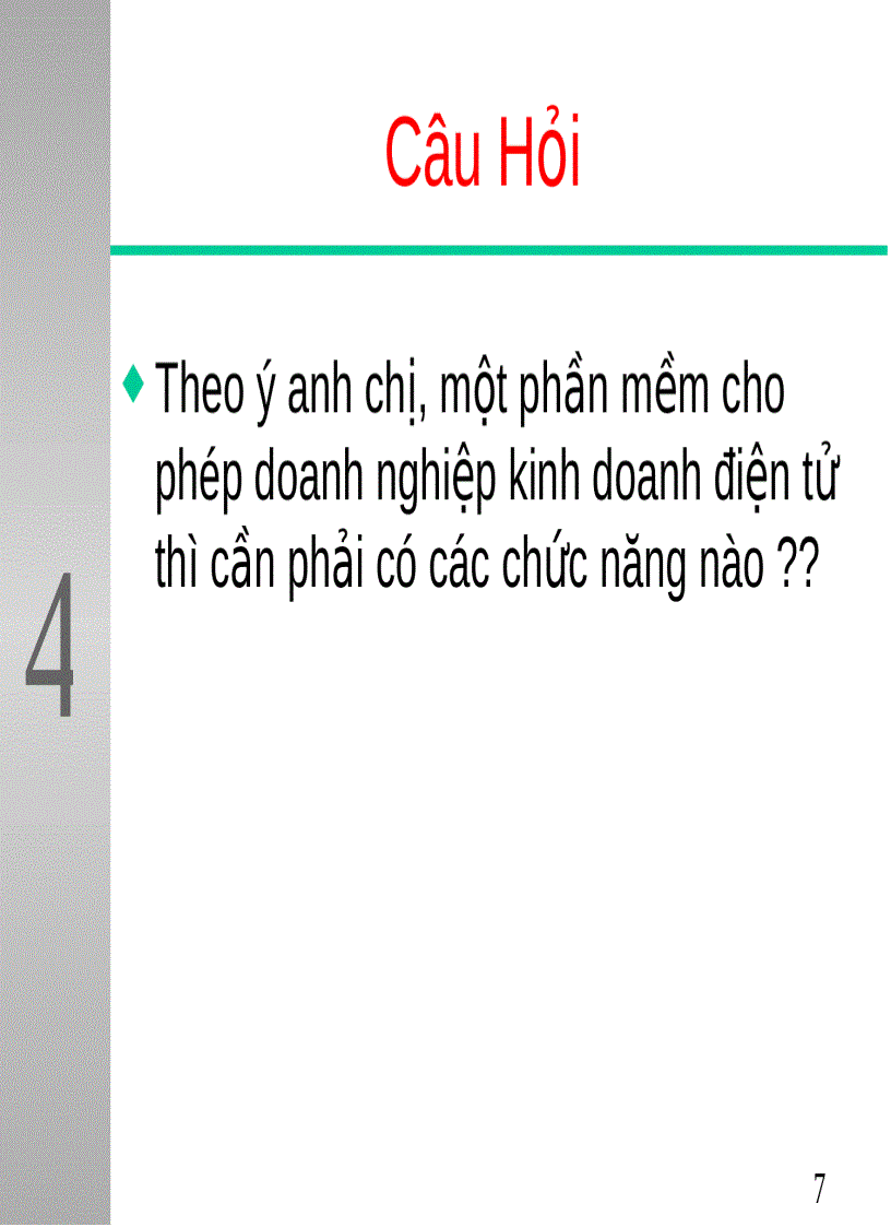 image for page Các phần mềm phục vụ TMĐT Electronic Commerce Software
