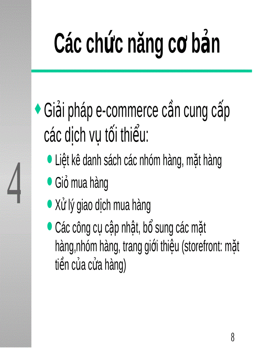 image for page Các phần mềm phục vụ TMĐT Electronic Commerce Software