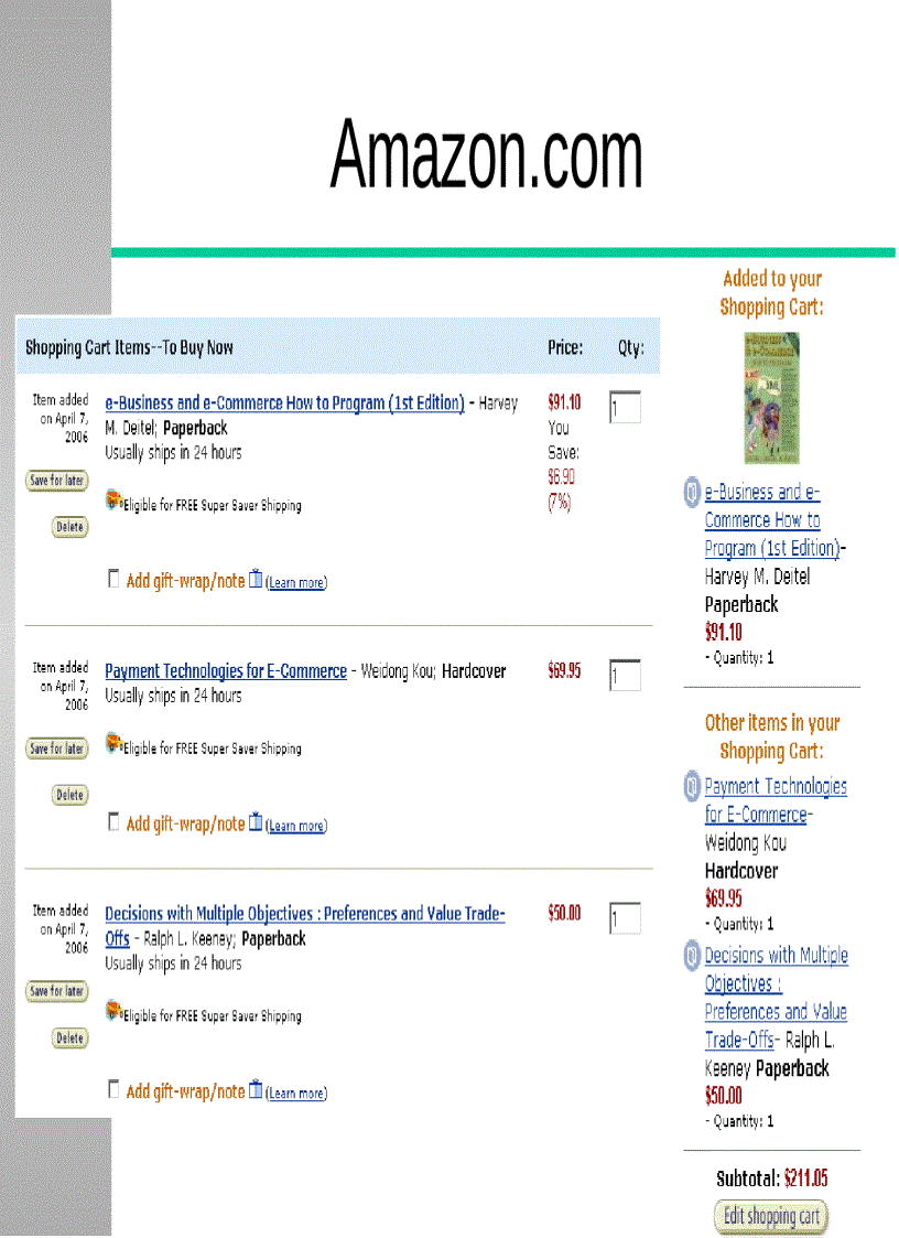 image for page Các phần mềm phục vụ TMĐT Electronic Commerce Software