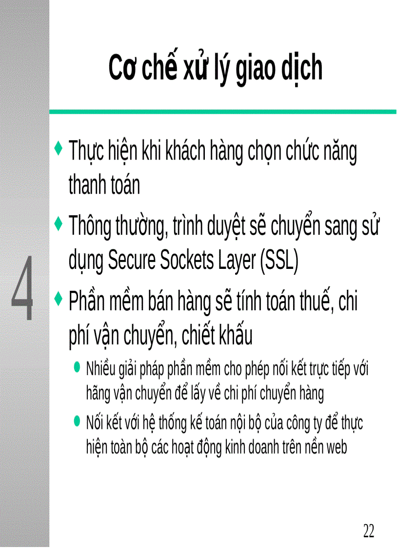 image for page Các phần mềm phục vụ TMĐT Electronic Commerce Software