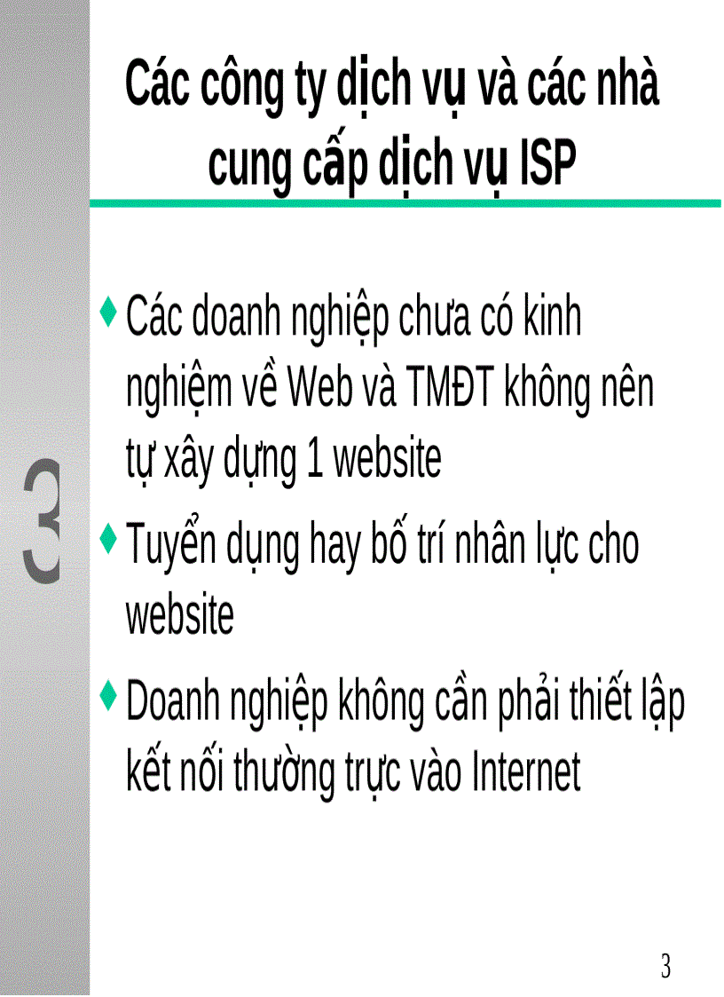 Các công cụ Web hỗ trợ Thương Mại Điện Tử