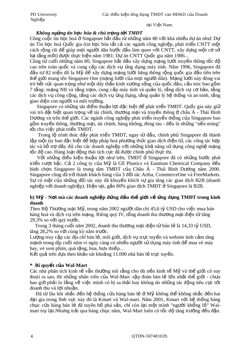 image for page Các điều kiện ứng dụng Thương Mại Điện Tử vào hoạt động kinh doanh của Doanh Nghiệp tại Việt Nam