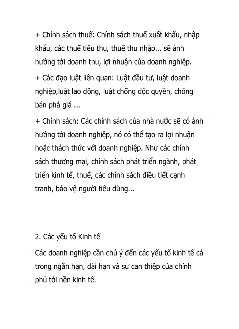 Vinamilk PEST  PDF