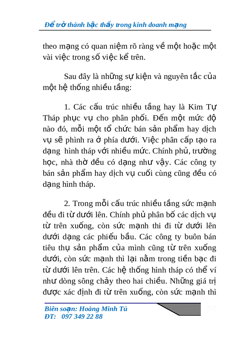 image for page Để trở thành bậc thầy trong kinh doanh theo mạng