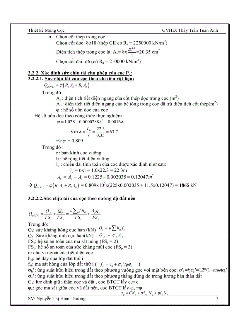 image for page Tham khảo thiết kế đồ án Thiết kế móng cộc