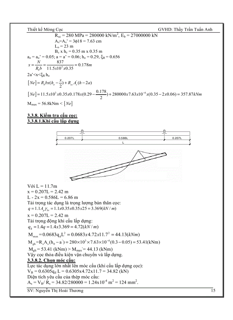 image for page Tham khảo thiết kế đồ án Thiết kế móng cộc