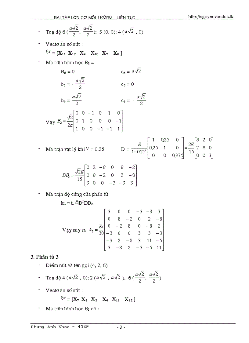 image for page Bài tập lớn Cơ học môi trường liên tục