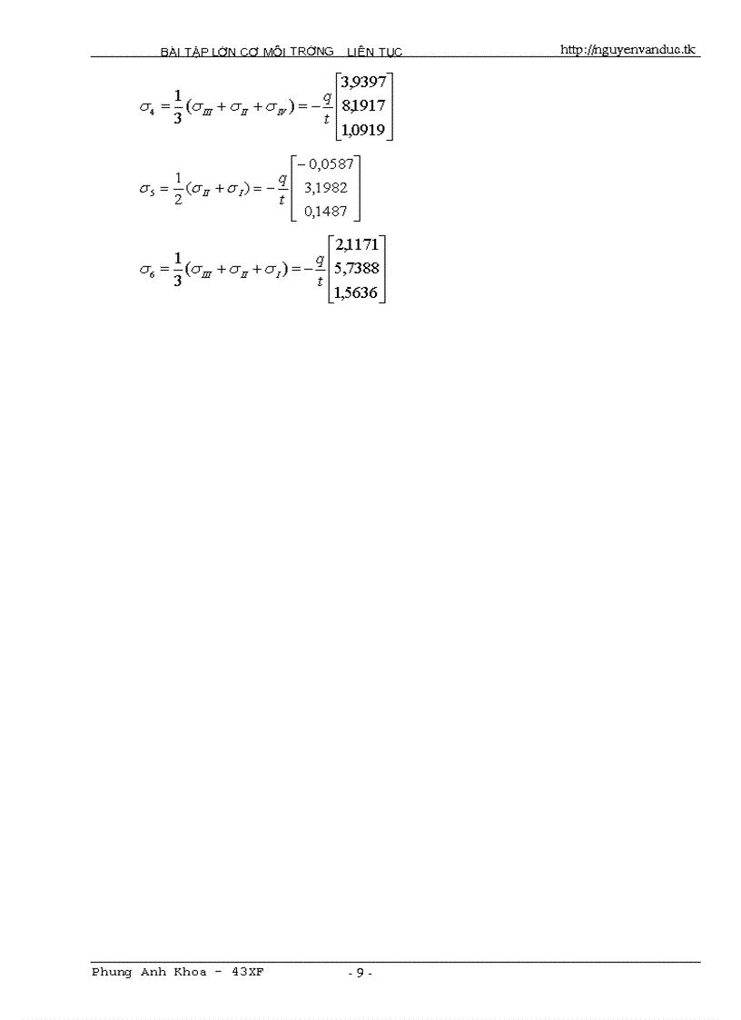 image for page Bài tập lớn Cơ học môi trường liên tục