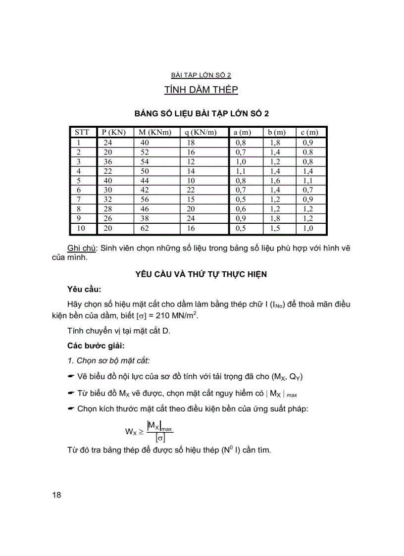 image for page Bài tập lớn sức bền vật liệu