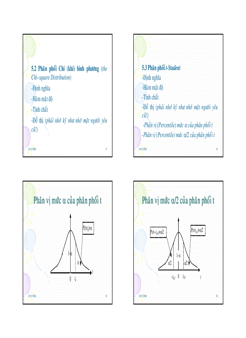 image for page Ôn tập luật phân phối xác suất