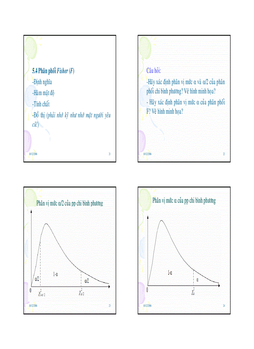 image for page Ôn tập luật phân phối xác suất