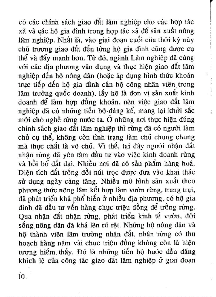 image for page Quá trình giao đất lâm nghiệp