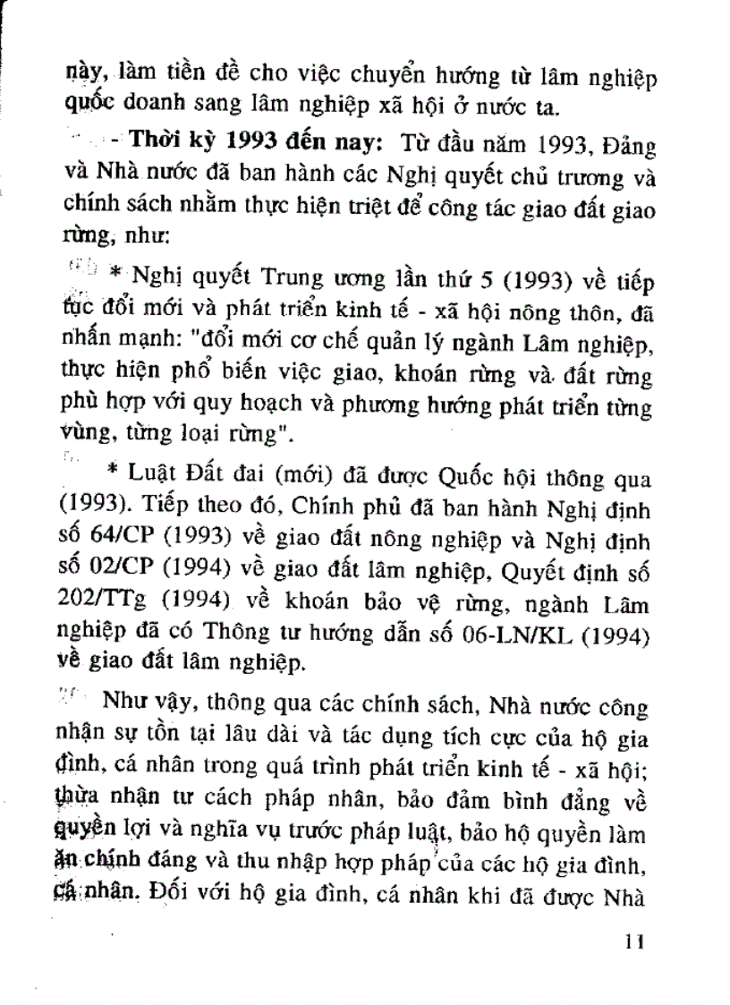 image for page Quá trình giao đất lâm nghiệp