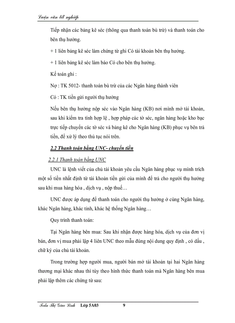 image for page Lý luận cơ bản về công tác thanh toán không dùng tiền mặt trong nền kinh tế trường tại ngân hàng thương