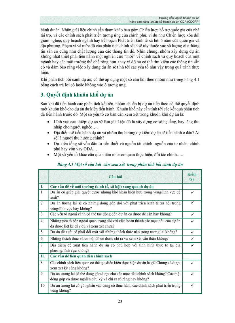 image for page Lập kế hoạch dự án ODA