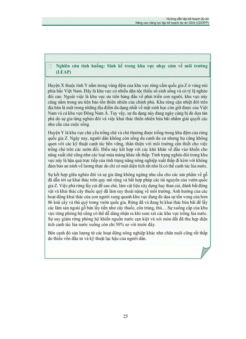 image for page Lập kế hoạch dự án ODA